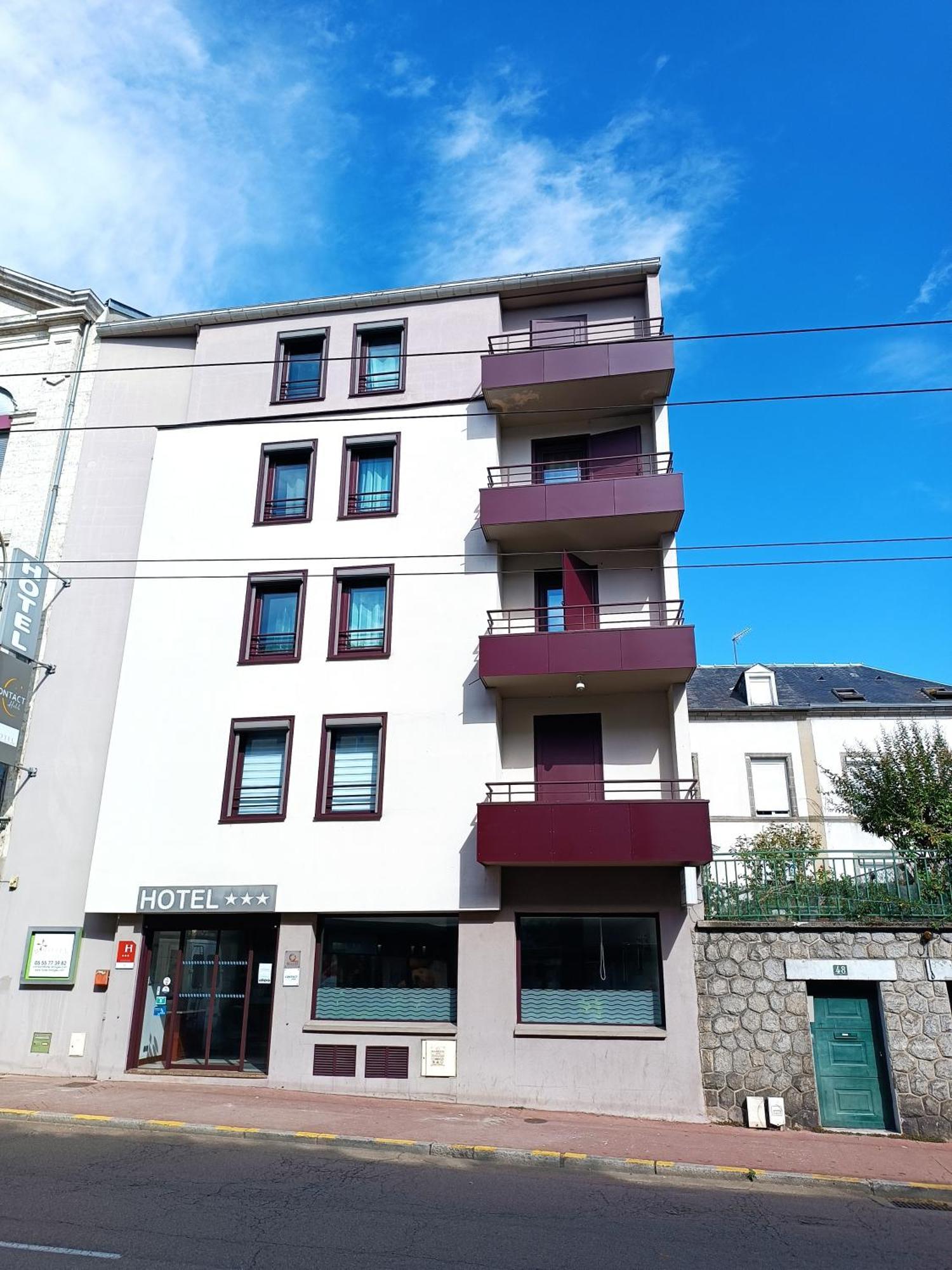 Contact Hotel Limoges - Hotel Des Deux Moulins Exteriör bild